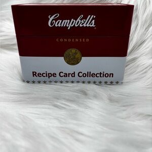 Campbell's Recipe Card Collection Box
